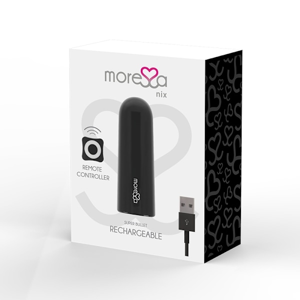 Moressa - Nix Vibrator Fjärrkontroll Svart