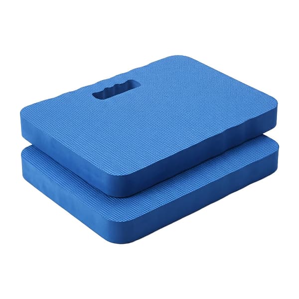 Knäskydd för trädgården, EVA-skum, 2-pack, blå
