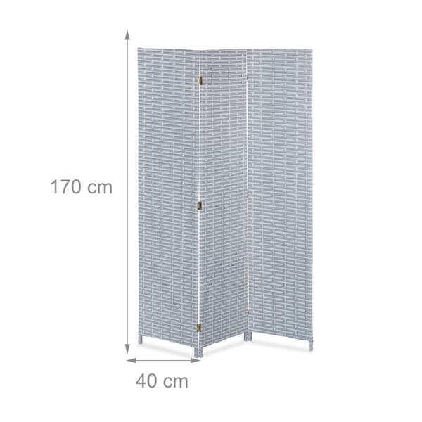 3-delt skærm 170 cm
