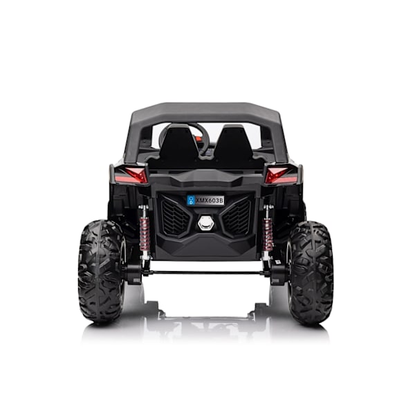 2000N Buggy UTV: 4x75W motorer, 2x12V batteri, LED-lys