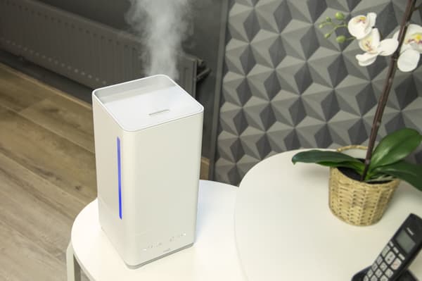 Ultraljudsluftfuktare med aromdiffusor, 5 liters tank