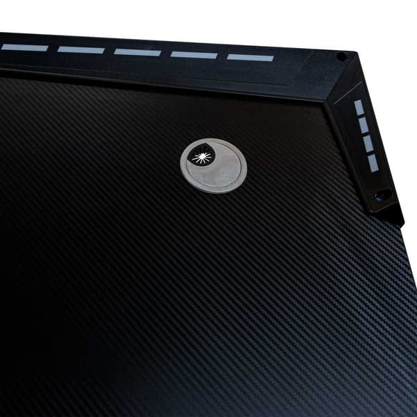 Spelbord med RGB LED-belysning, 120x60cm