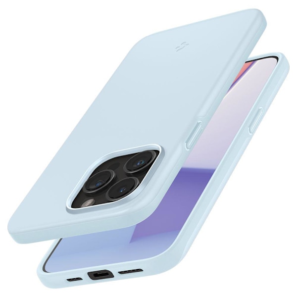 Beskyttelsescover til iPhone 15 Pro Max Thin Fit lyseblå
