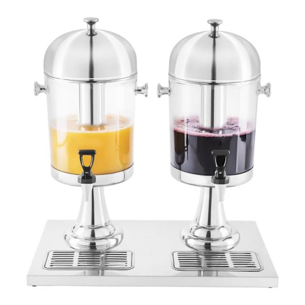 Iskølende drikkevaredispenser 2 x 7L