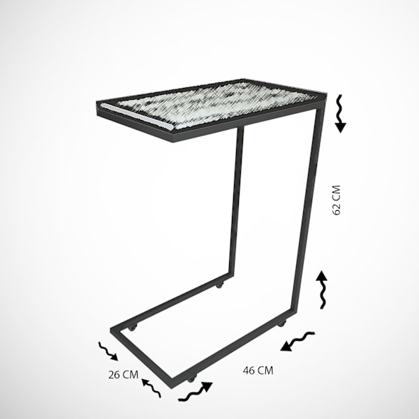 Sidebord Callen - Glas