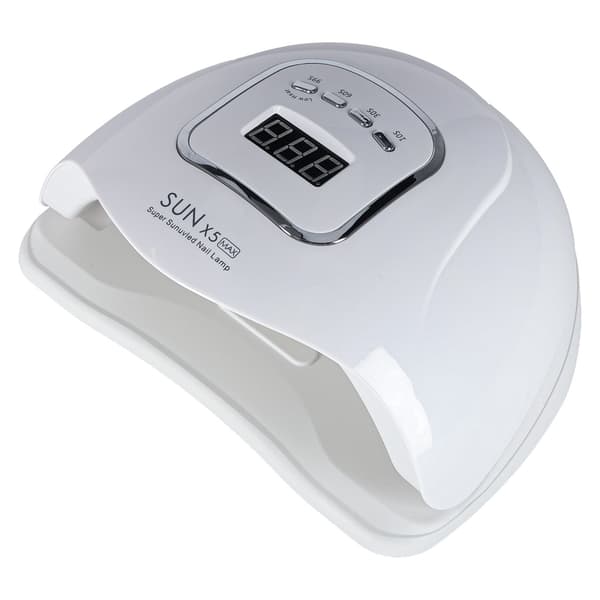 UV LED neglelampe 150W, 45 LED'er, timersensor