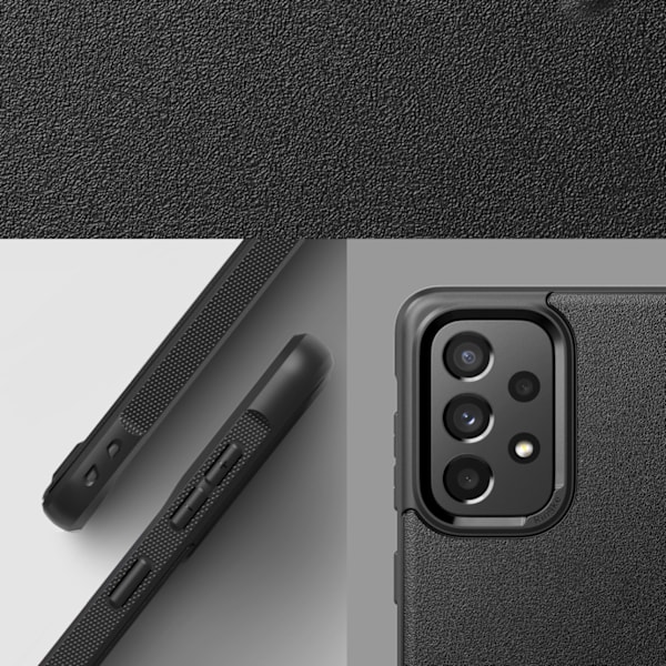 Holdbart og fleksibelt cover til Galaxy A73 Onyx sort