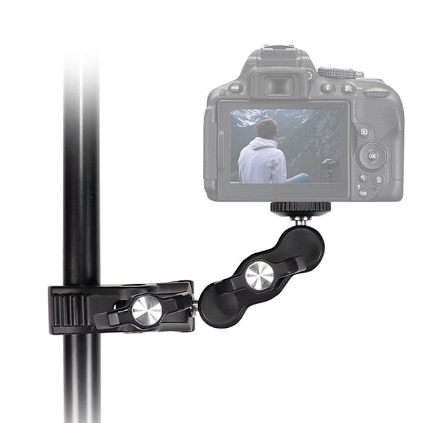 Pidike kameralle ja GoPro-urheilukameralle