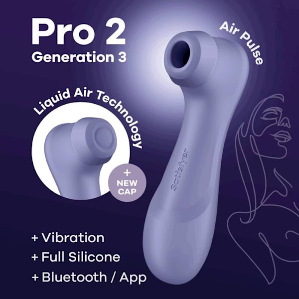 Satisfyer - Pro 2 Generaciã“N 3 Lilac Bluetooth & App