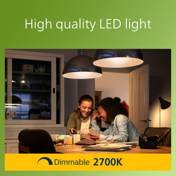 LED E27 Normaali 4W (60W) Kirkas Himmennettävä 840lm 2700K Energialuokka A