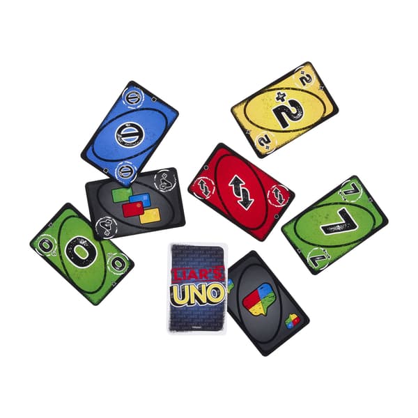 Liar's UNO-kortspel, 112 kort, 7+ år, 2–10 spelare