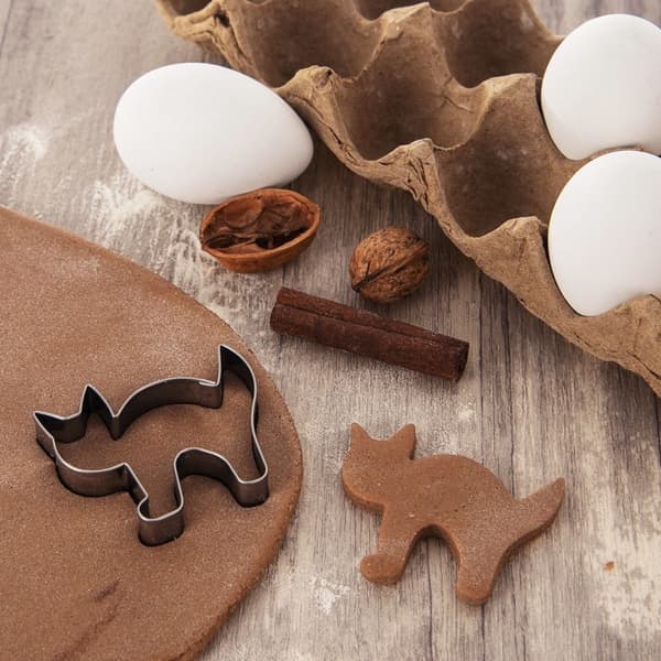 Kageform Cat - Rustfrit stål, Tåler opvaskemaskine