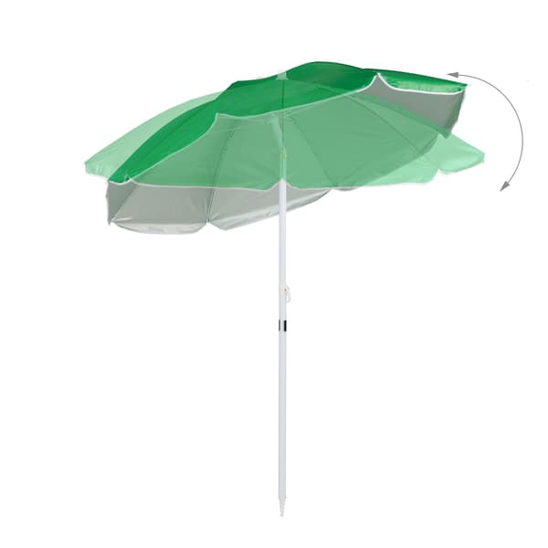 Grönt parasoll 160 cm