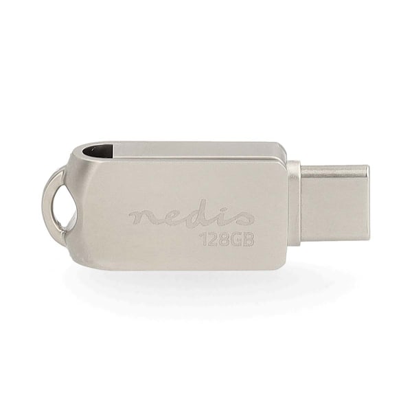 Flash Drev | 128 GB | USB-A / USB-C™ | Læs hastighed: 110 MB/s | Skrivehastighed: 30 MB/s