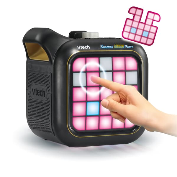 Bluetooth Karaoke-högtalare med festbelysning och spel