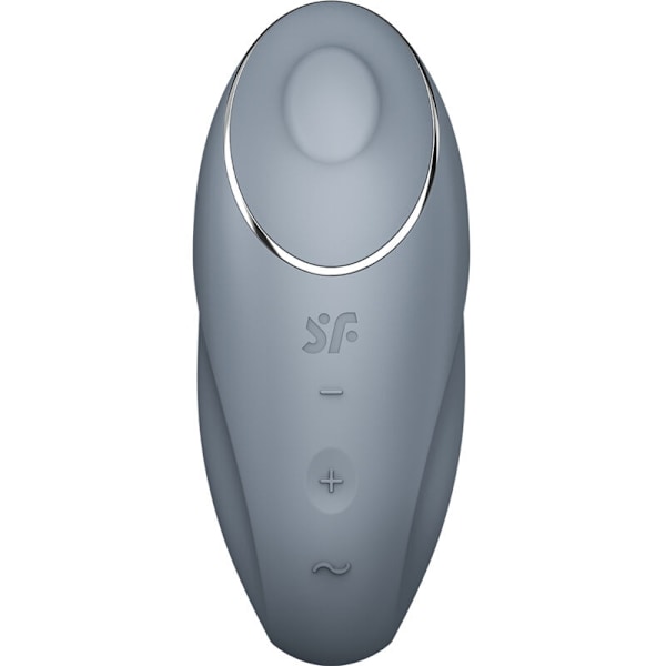 Satisfyer - Tap & Climax 1 Lay-On Vibrator Grå