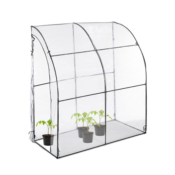 Plast tomatväxthus