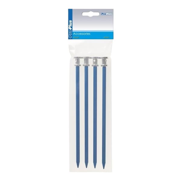 Bergpinne 20cm aluminium 4 stycken i polybag
