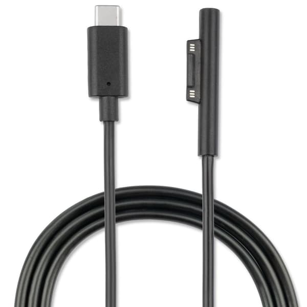 4Smarts USB-C till Microsoft Surface Connect-kabel 5A, 1m - Svart