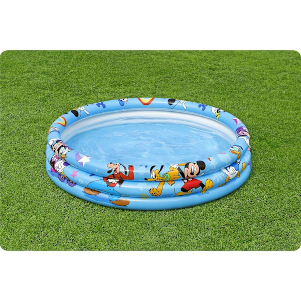 Uppblåsbar pool Mickey and Friends 122 x 25 cm Bestway 91007