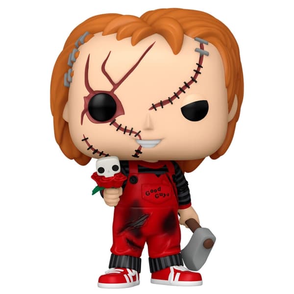 Chucky Popfigur - Samlarskräckdocka, 6-tums storlek