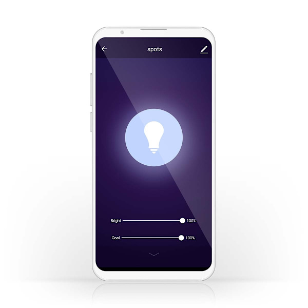 SmartLife LED-Lamppu | Wi-Fi | E14 | 470 lm | 4.9 W | Lämpimästä kylmään valkoiseen | 2700 - 6500 K | Android™ / IOS | Kynttilä | 1 kpl