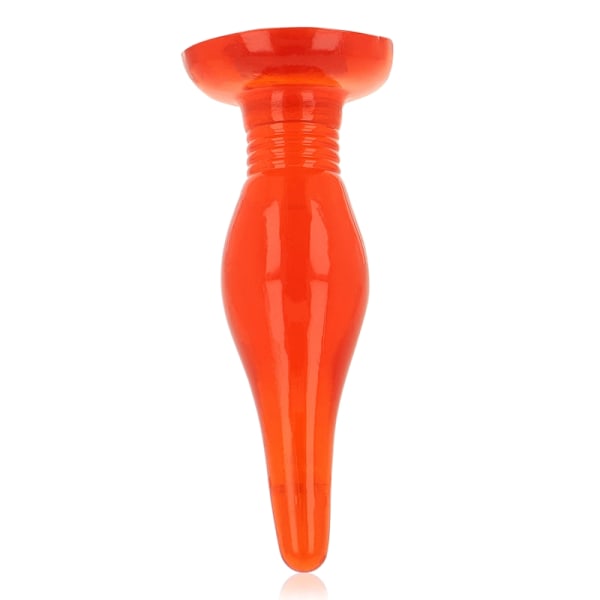 Baile - Rød Soft Touch Anal Plug 14,2 Cm