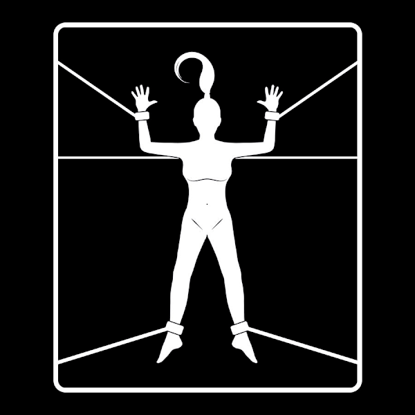 Fetish Submissive - Set med handbojor och band med noprenfoder