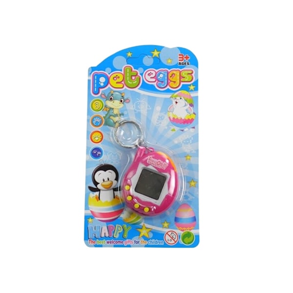 Interactive Pink Tamagotchi: Fun Virtual Pet Game for Kids