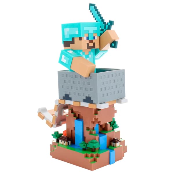 Minecraft Diamond Steve-figur, 20 cm samlelegetøj