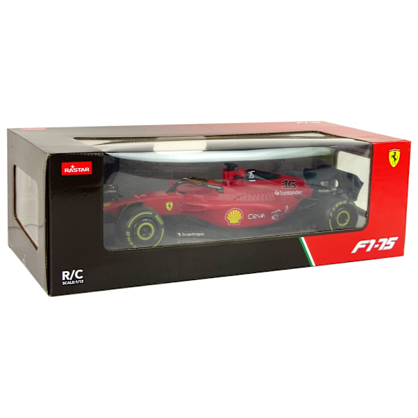 1:12 Rød Ferrari F1 R/C bil med realistiske detaljer og kontrol