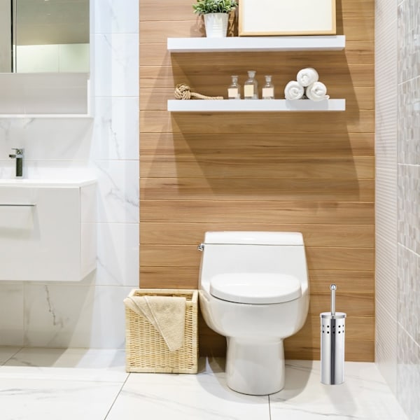 WC-istuin ruostumatonta terästä pyöreä