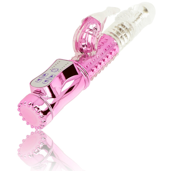 Ohmama - Vibrator med rotationsfunktion og klitorisstimulator