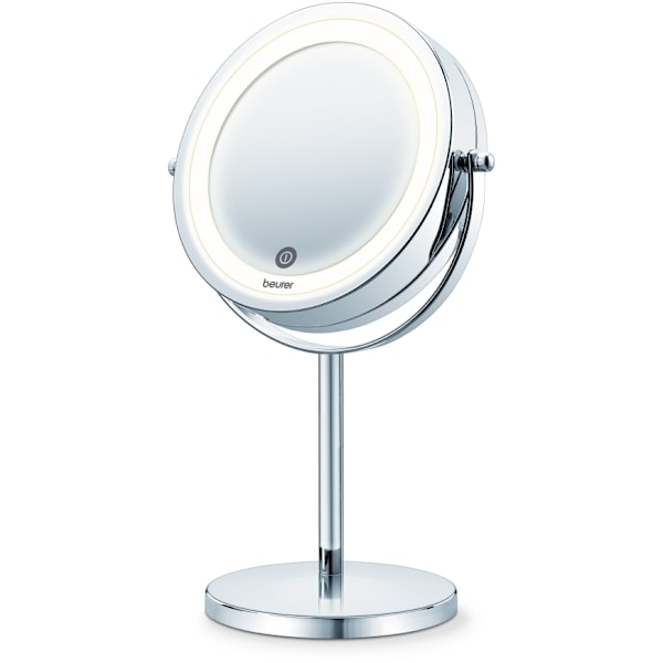Beurer BS 55 sminkspegel, 13 cm, med LED-ljus och förstoringsspegel