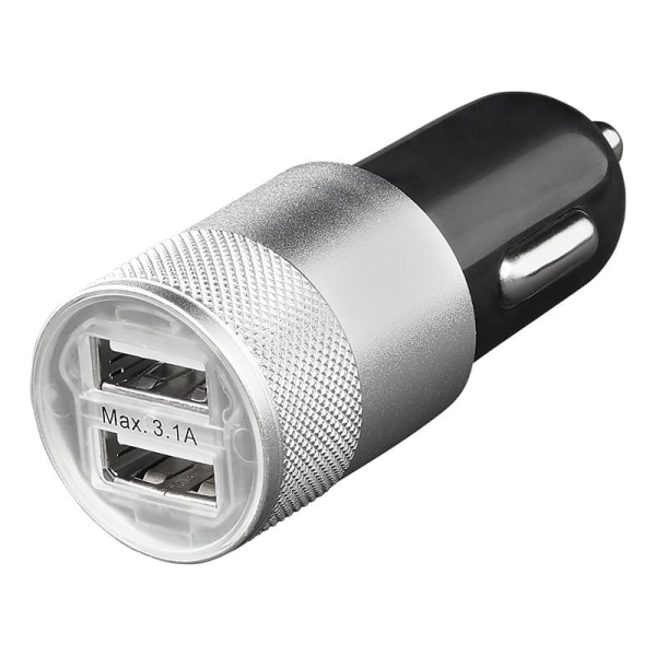 2-tie USB-laturi tyyppi A 12V/24V 3100mA