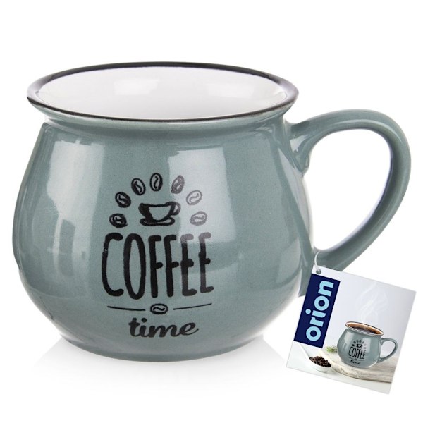 Grå keramisk kop - Elegant og perfekt til kaffe