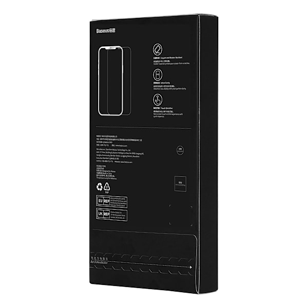 Karkaistu lasi iPhone 14 Prolle koko näytön 0,4 mm Anti Spy -suodatinsarja