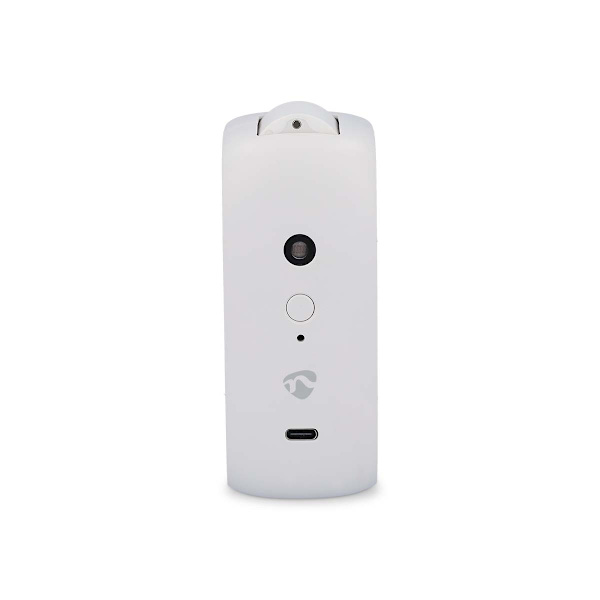 SmartLife Robot med Gardin | Stångskena | Draperier / Gardiner | Batteridriven / USB ström | 4000 mAh | Bluetooth® | Vit