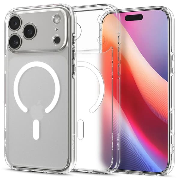 Spigen Ultra Hybrid MagSafe-etui til iPhone 17 Pro Max - Hvid