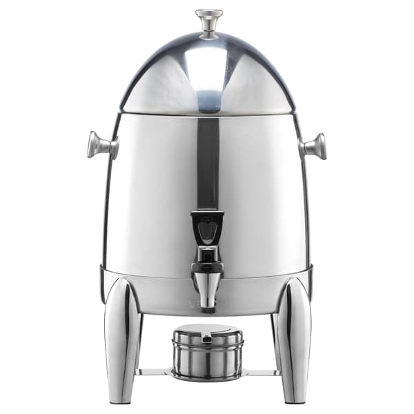 Rustfrit stål drikkevaredispenser 12L, varm og kold, tap