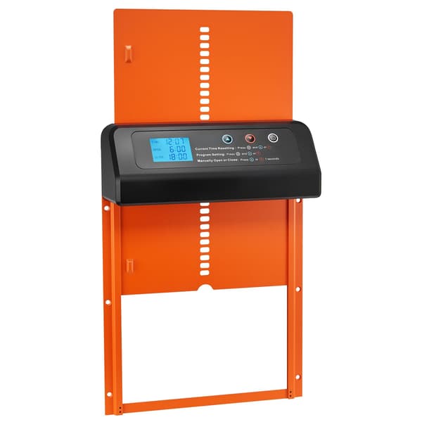 Automatisk hønsehusdør – Batteritimer, Klemsikring
