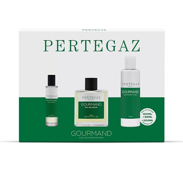 Parfymset Herrar Pertegaz Gourmand EDP 3 Delar