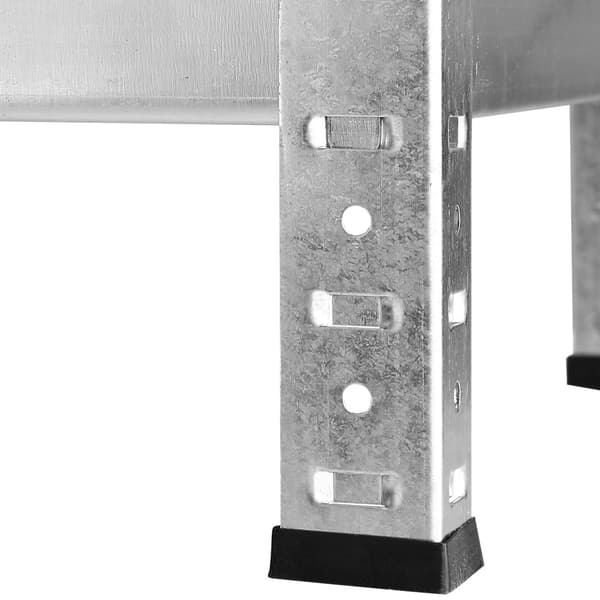 Däckställ 6x4x13ft galvaniserat 795kg