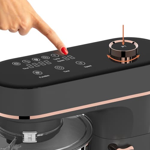 Opvarmet skål foodprocessor, stor kapacitet