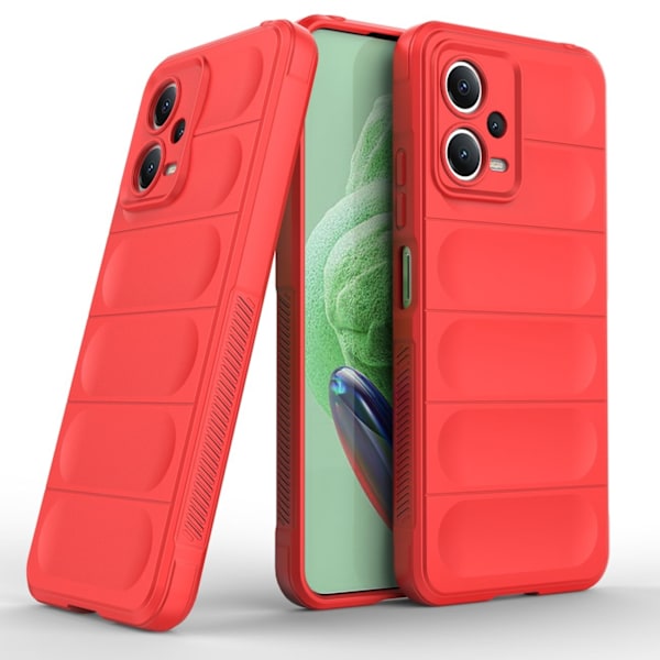 Joustava kuori Xiaomi Redmi Note 12 5G / Poco X5 5G Magic Shield Case punaiselle