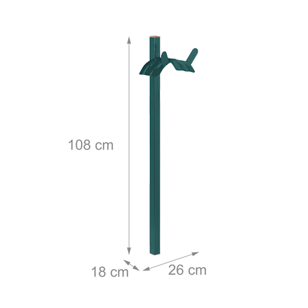 Fritstående slangeholder