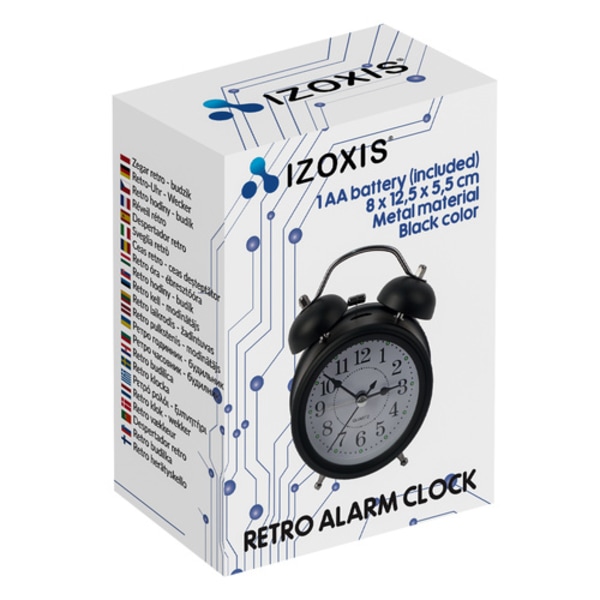 Retrokello - herätyskello Izoxis 25473