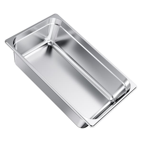 Hotelpande i rustfrit stål, fuld størrelse 145 mm dyb, 20,5 l