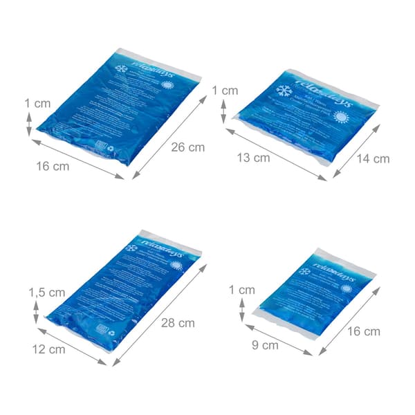 Jäähdytyspakkaukset Set