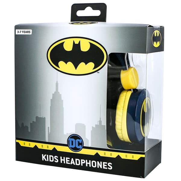 Batman-logohovedtelefoner, kablet, letvægtsdesign